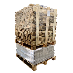 SimplyMixte Madera comprimida + Caja de leña 50 cm