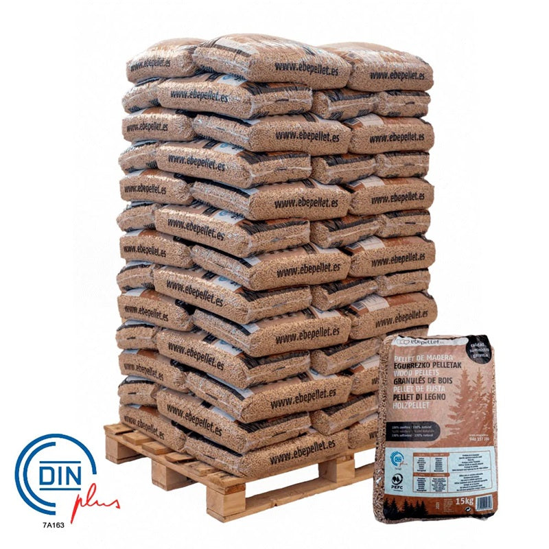 Ebepellet – 77 sacos de pellets