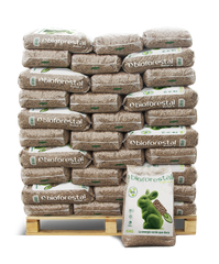 Palet de pellet Bioforestal 70 sacos de 15 Kg