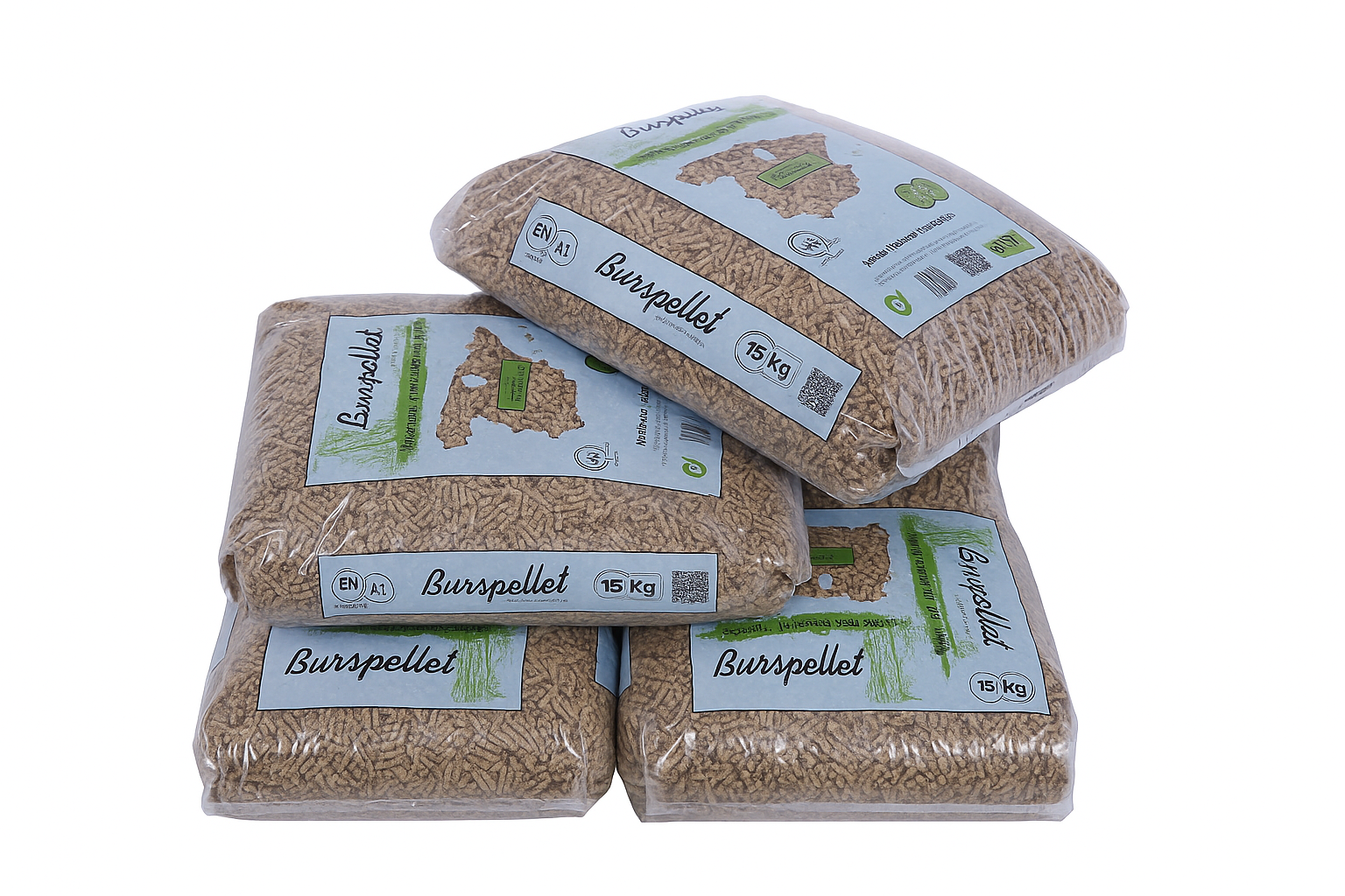 Burpellet palet de 72 sacos de 15 Kg