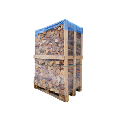 2º palé de hornos de leña seca G1H1 – listo para usar – mezcla de maderas duras